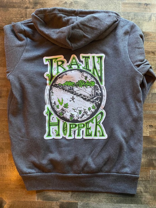 Grey Train Hopper Hoodie