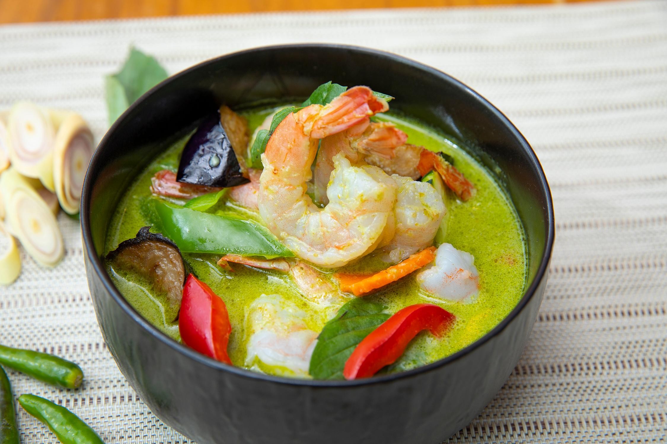 D Green Curry