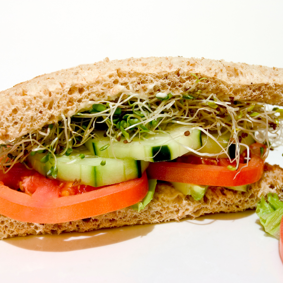 Raw Vegan Sandwich