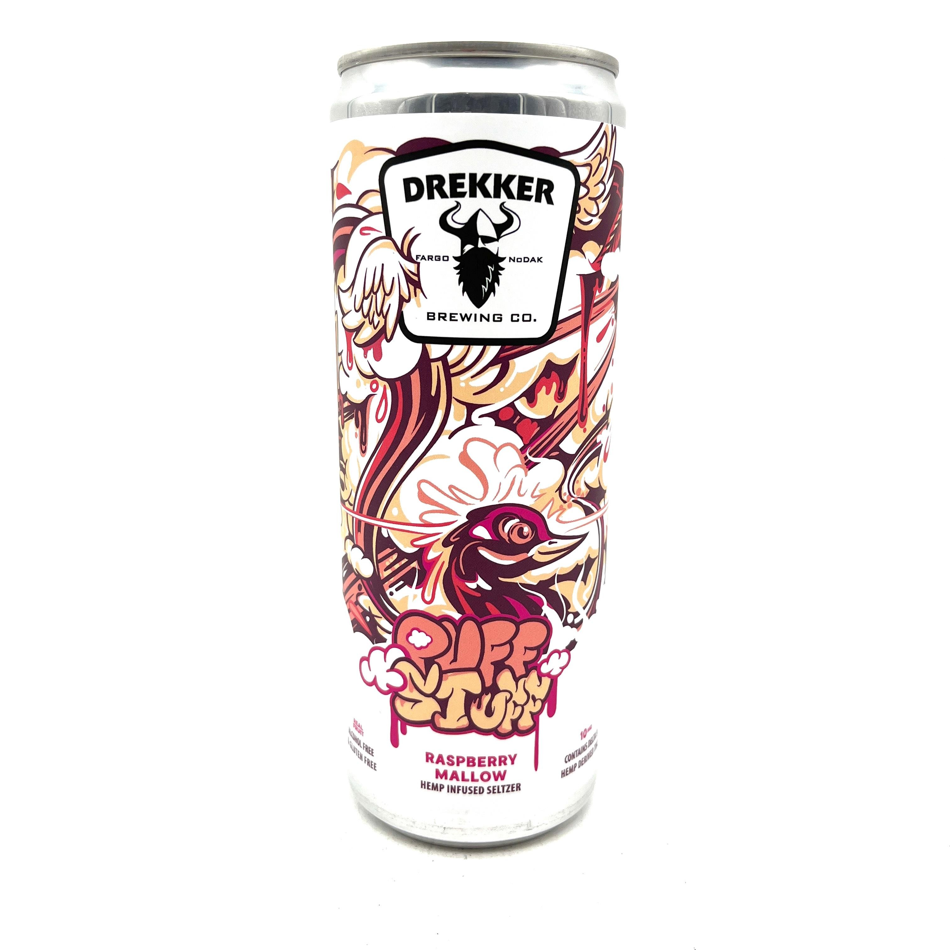 Drekker - Puff Stuff Raspberry  (Non-Alcoholic / 10mg Delta-9 THC )