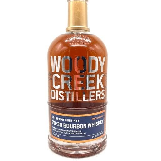 Woody Creek High Rye Bourbon Whiskey (70/30)
