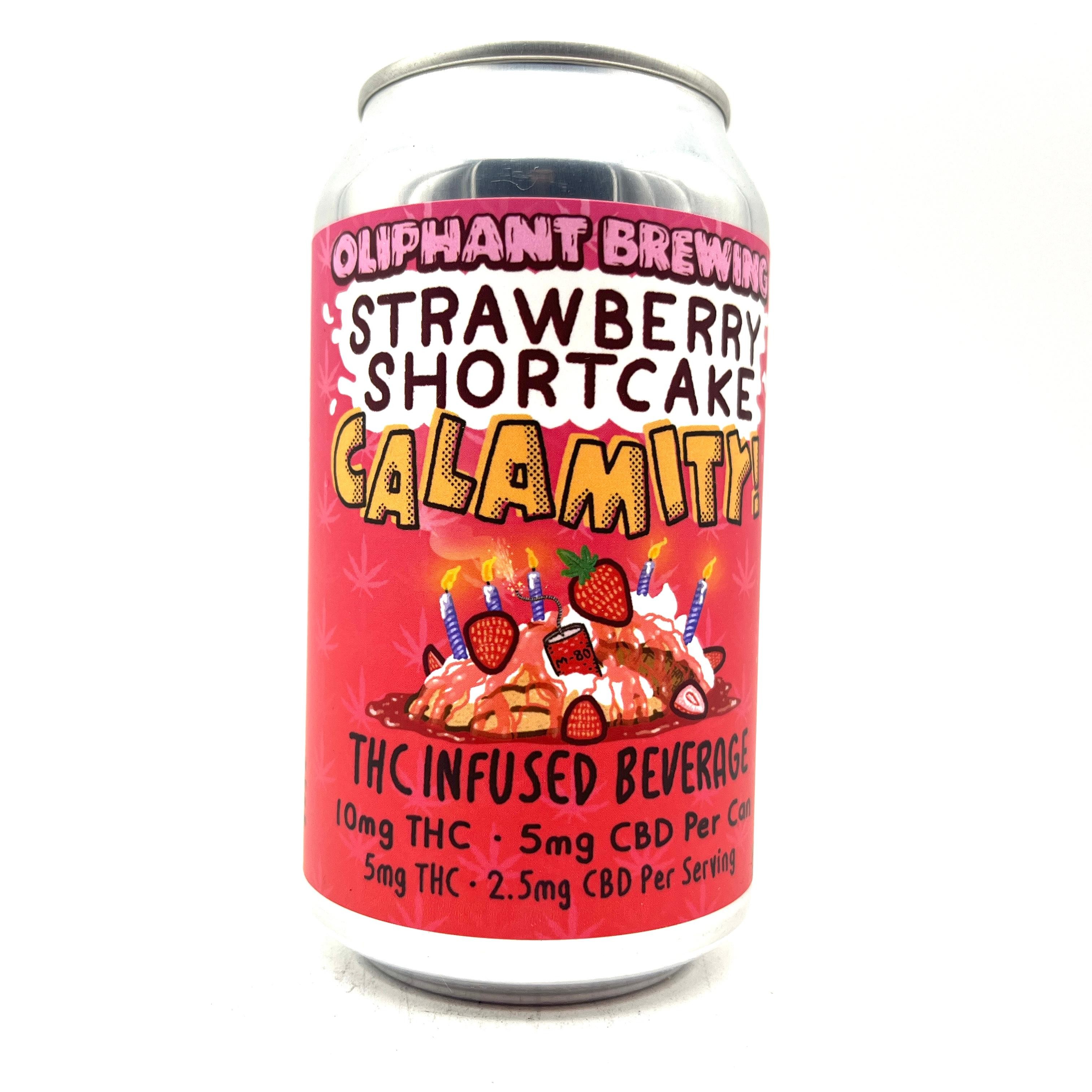 Oliphant - Strawberry Shortcake Calamity! (Non-Alcoholic / 10mg Delta-9 THC / 5mg CBD)