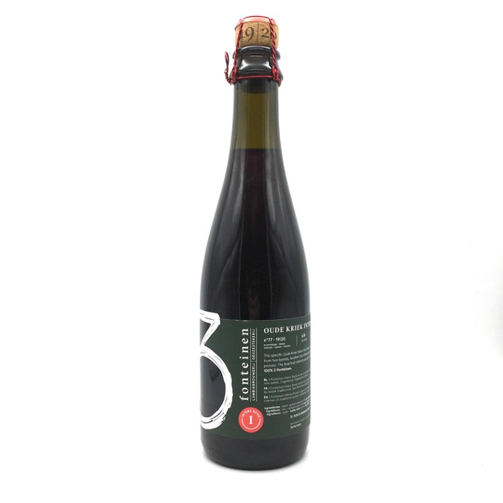 Brouwerij 3 Fonteinen - Intens Rood (Intense Red) (375ml)