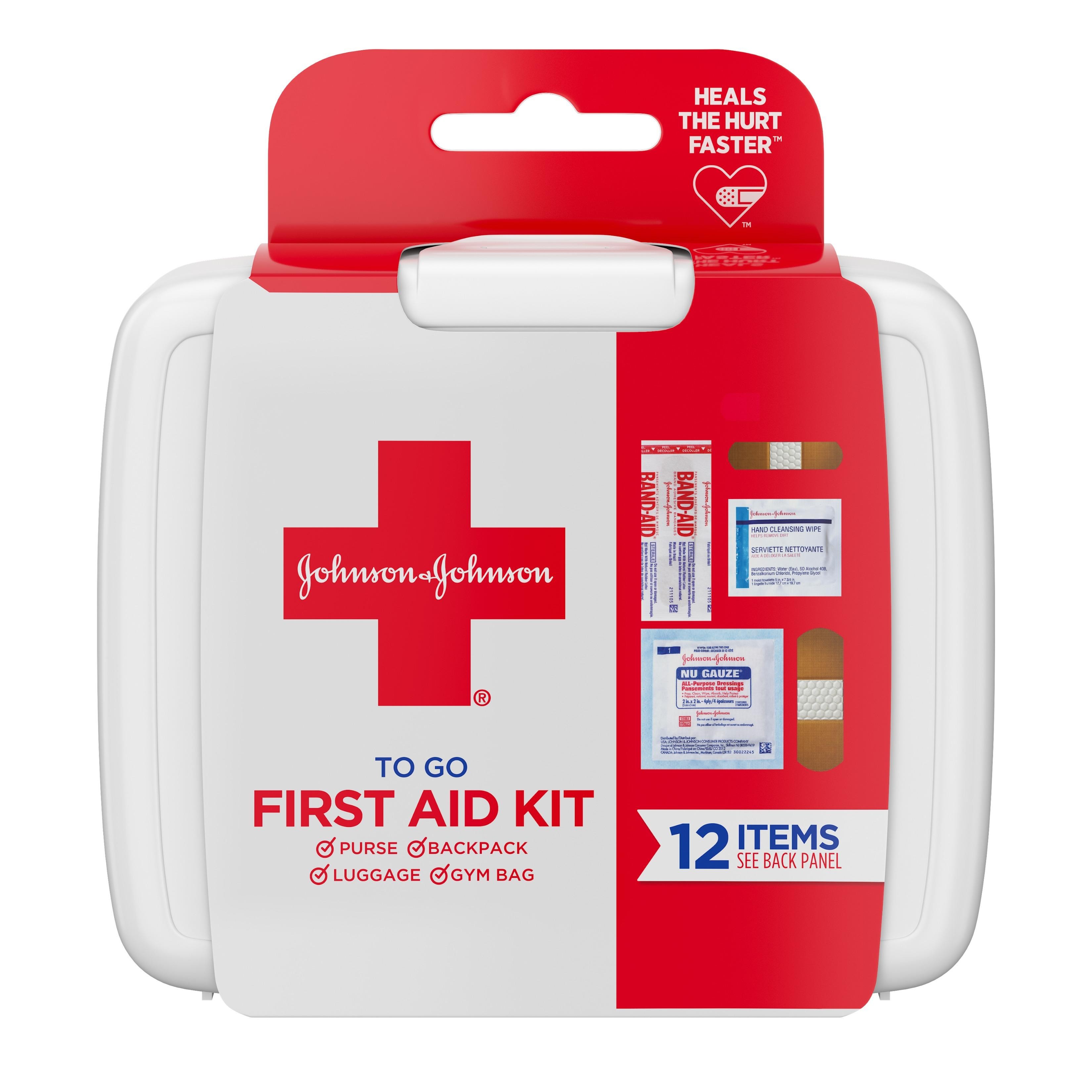 Johnson & Johnson First Aid to Go Kit