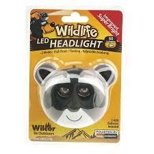 Racoon Wildlife Headlight