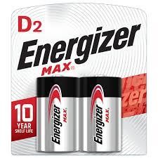 Energy Max D2 Battery - 2 pack