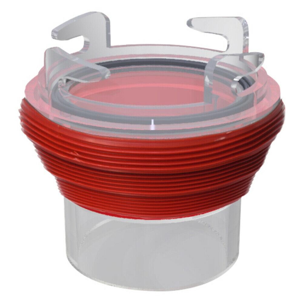 Valterra F023120 EZ Coupler Sewer Fitting, Red