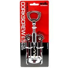 Winged Corkscrew and Bottle Opener
