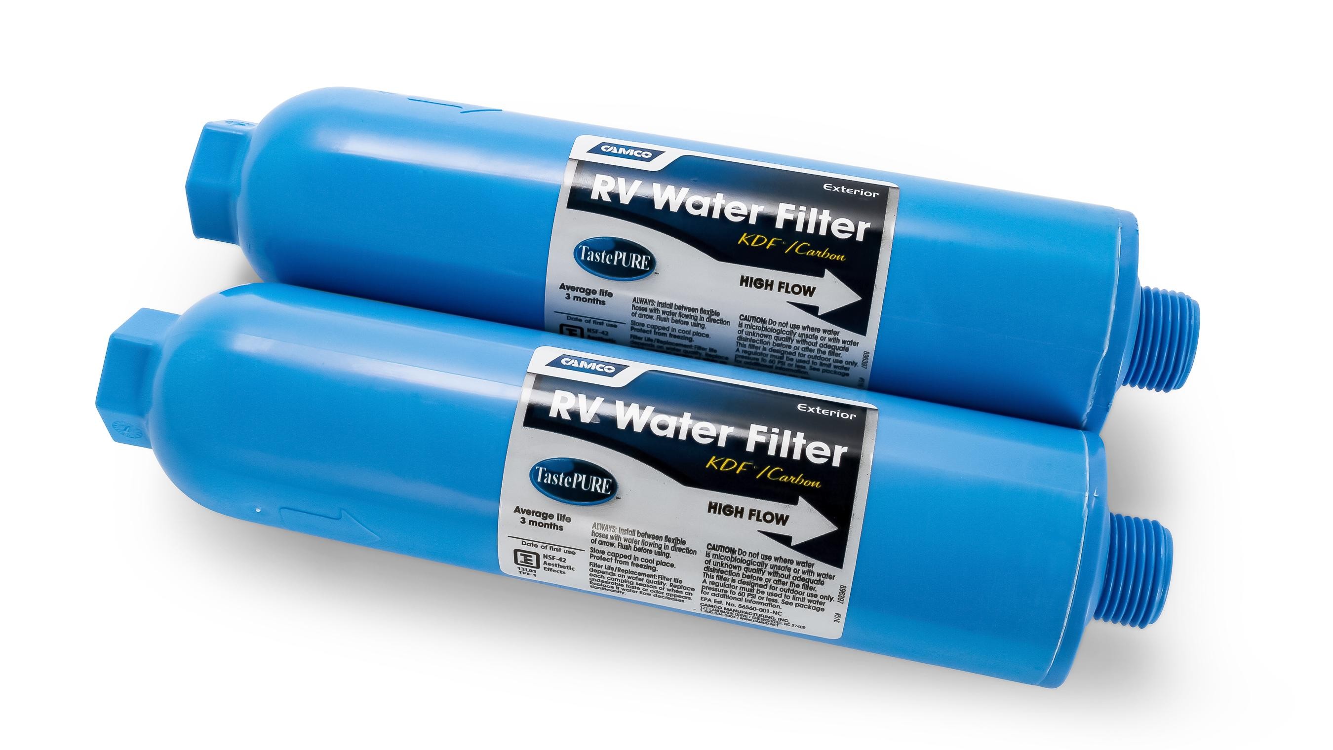 Camco in-Line Rv Water Filter, 2-Pack 40045 - All