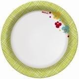 Solo Disposable Paper Plates  8.5in  44ct