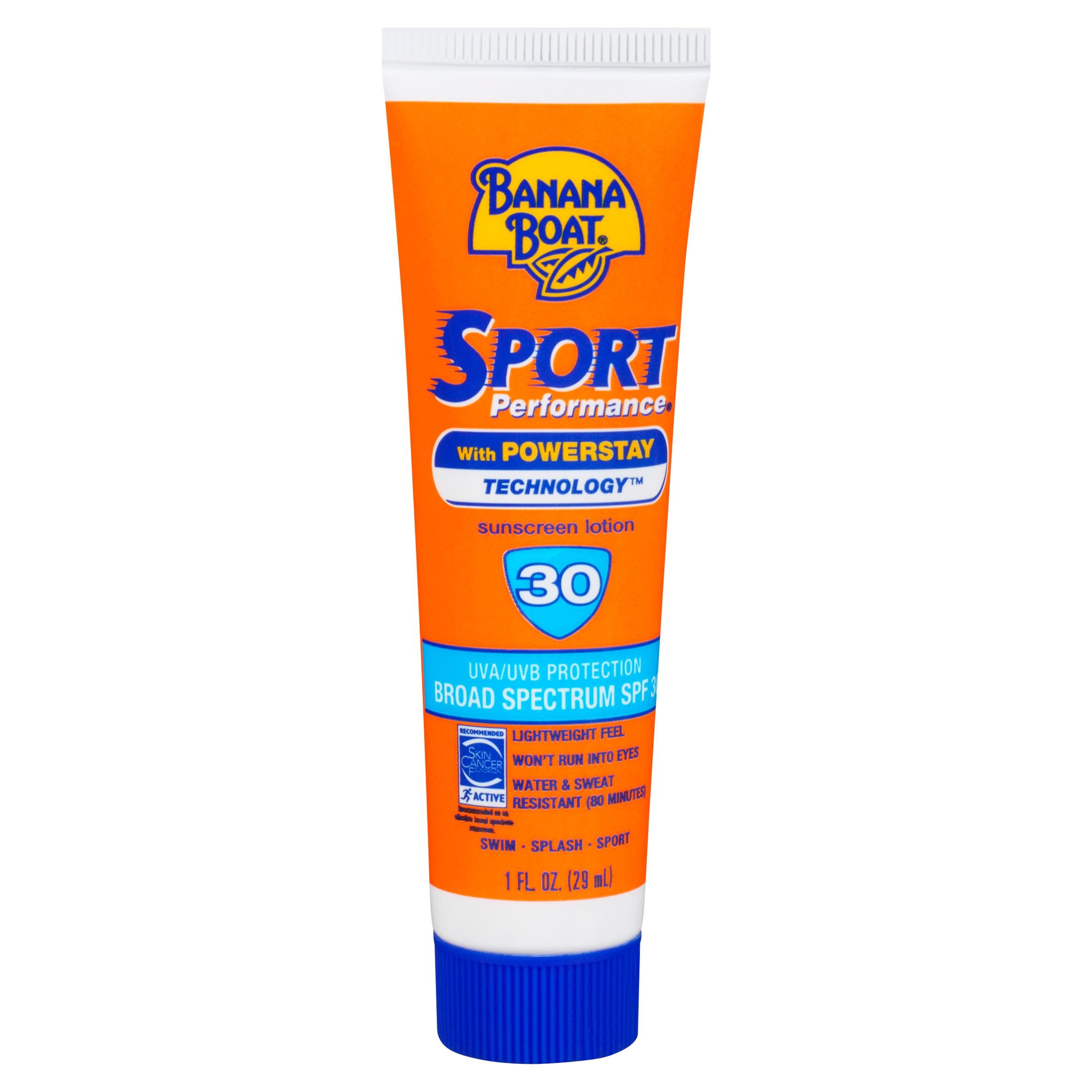 Banana Boat Ultra Sport Sunscreen Lotion SPF 30  1 Oz