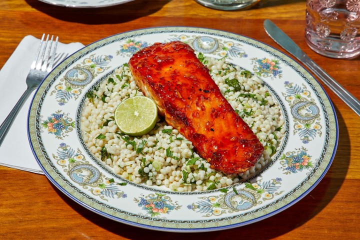 Sweet Salmon CousCous (Lent)