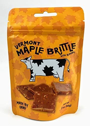 Vermont Maple Brittle with Almonds (4-Pack)