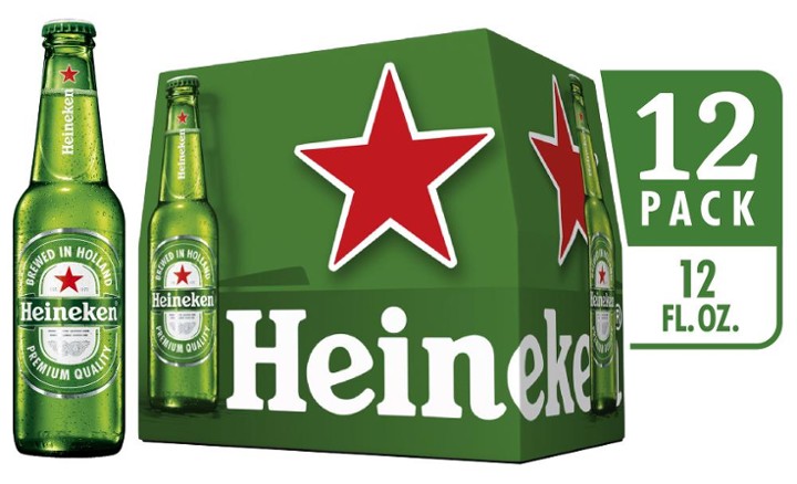 Heineken Original Lager Beer - 12.0 Fl Oz X 12 Pack
