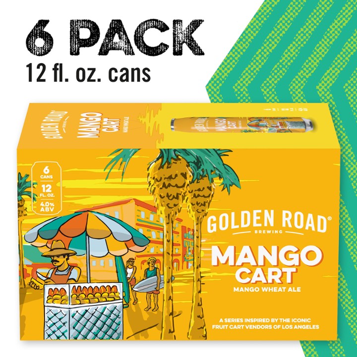 Golden Road Mango Cart 6pk Cans 12oz