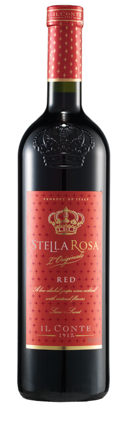Il Conte Stella Rosa Red Blend - Wine from Italy - 750ml Bottle