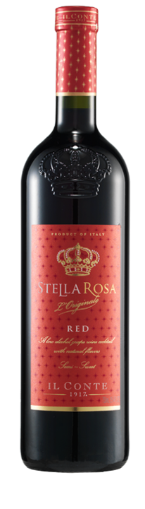 Il Conte Stella Rosa Red Blend - Wine from Italy - 750ml Bottle