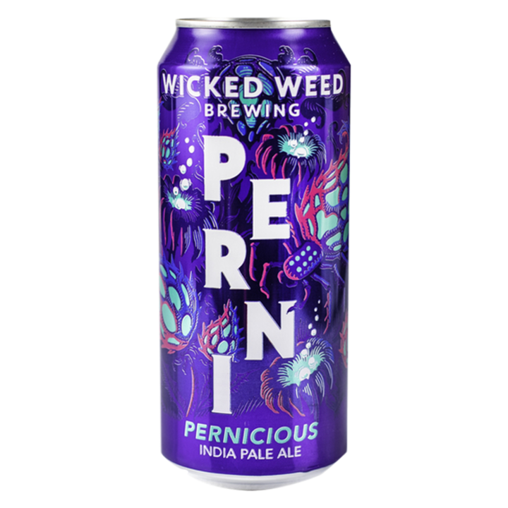 Wicked Weed Pernicious IPA Single 16oz Can 7.3% ABV