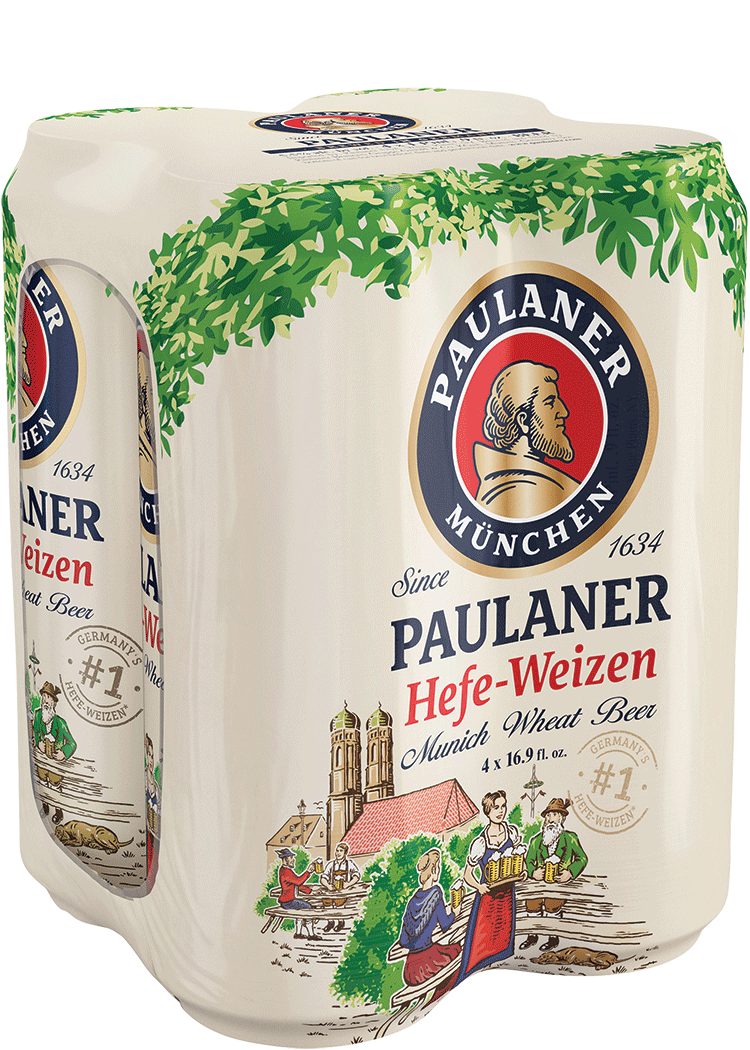 Paulaner Hefe Weizen Hefeweizen Wheat Ale | 16.9oz | Germany