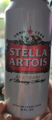 Stella Artois 16 oz can