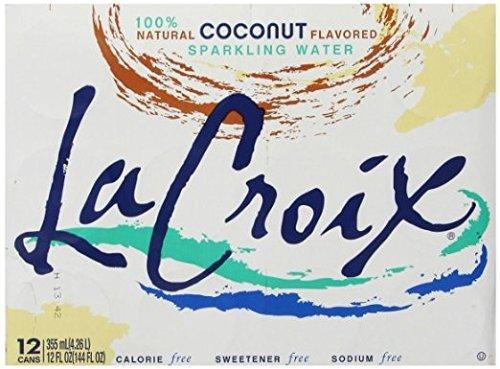 La Croix Coconut Sparkling Water, 12 Ounce Can