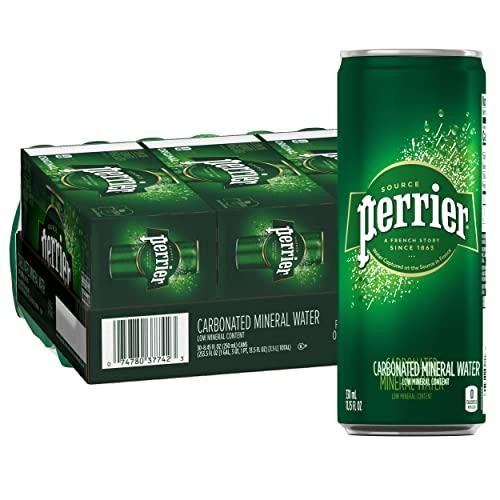 Perrier Carbonated Mineral Water Unflavored - 11.5 Fl Oz X 8 Pack
