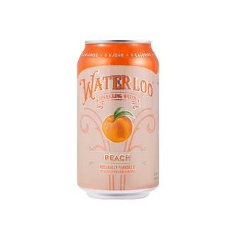 WATERLOO Sparkling Water Peach 340g