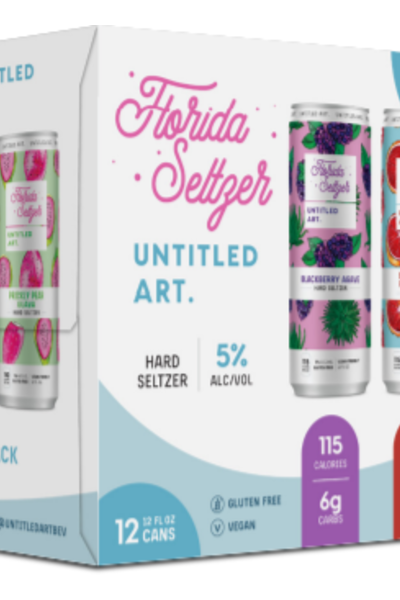 Florida Seltzer Variety Pack | Hard Seltzer by Untitled Art | 12oz | Wisconsin