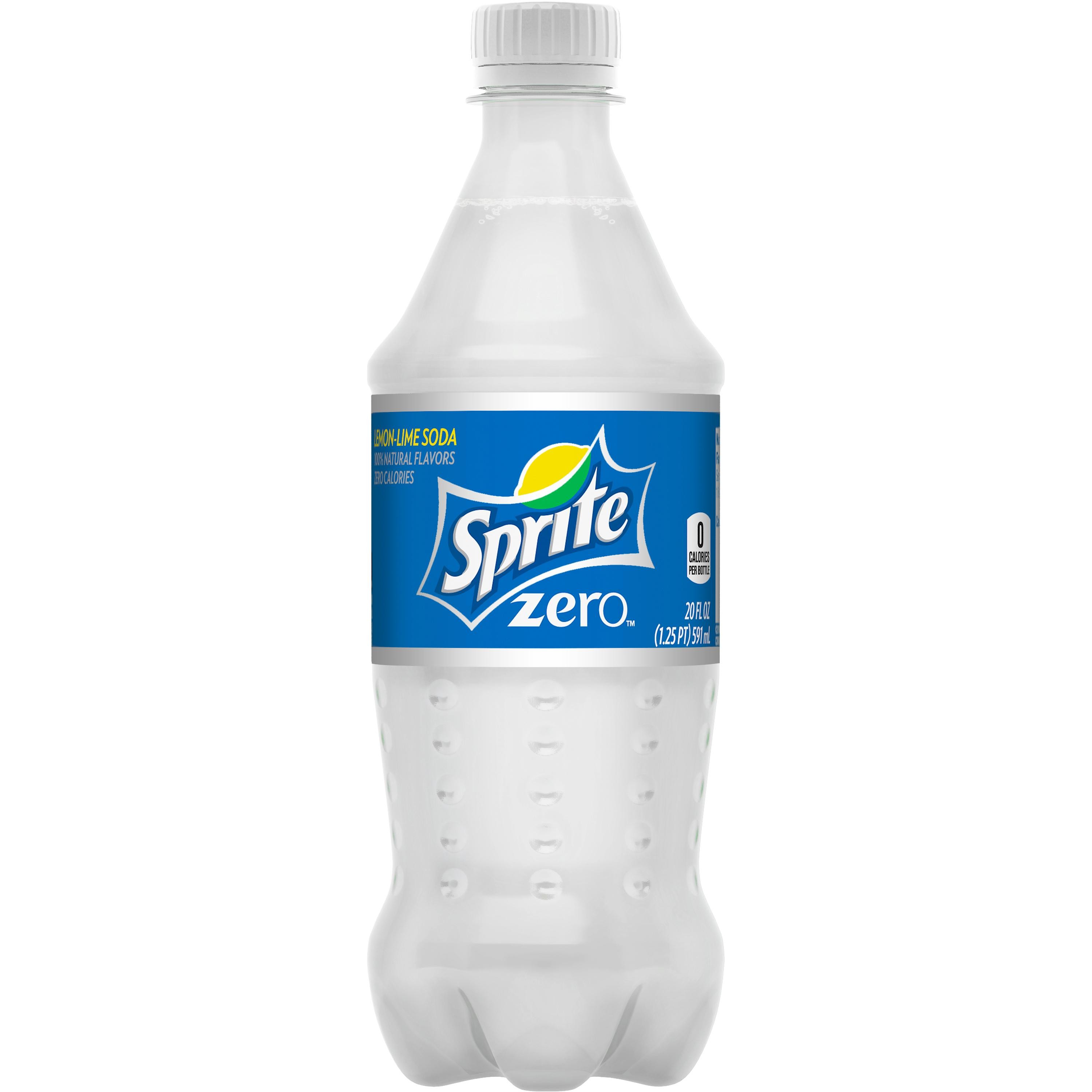 Sprite Soda, Zero Sugar, Lemon-Lime Lemon Lime - 20.0 Oz
