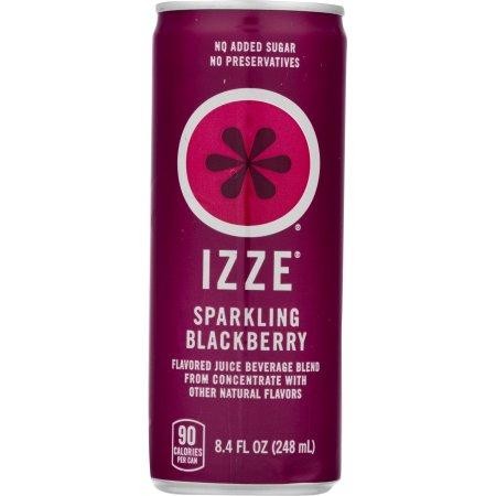 Izze Can Sparkling Blackberry, 8.4 Fl Oz