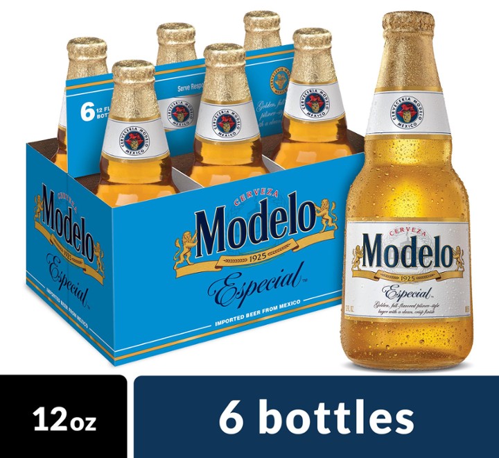 Modelo Especial Mexican Lager Beer - 12.0 Fl Oz X 6 Pack