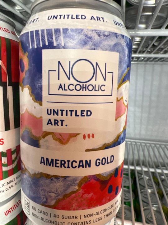 Non-alcoholic Untitled Art American Gold