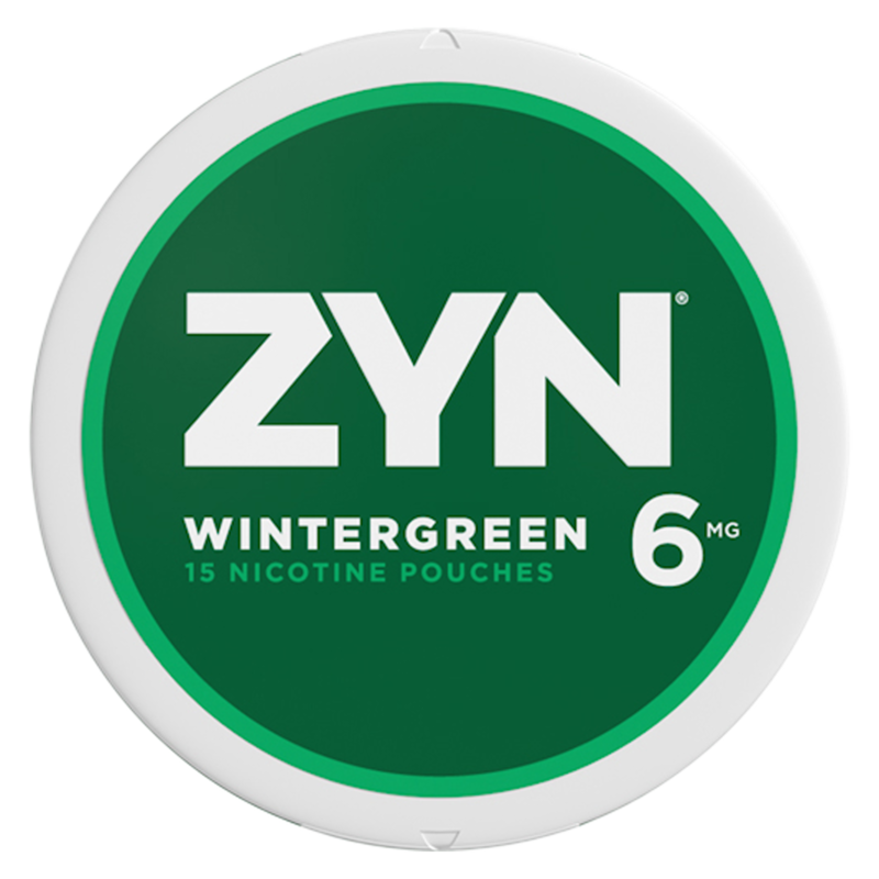 ZYN Nicotine Pouches Wintergreen 6mg Tin