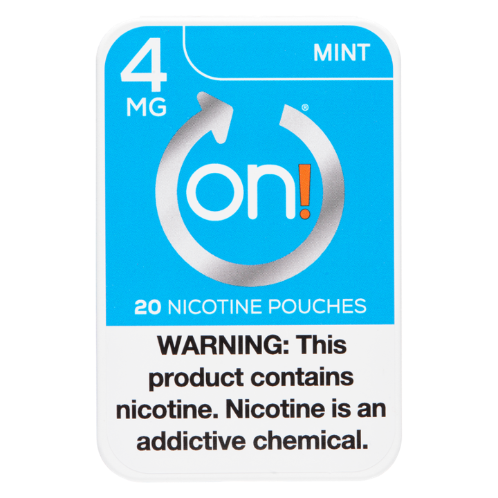 On! Mint Nicotine Pouches 4mg