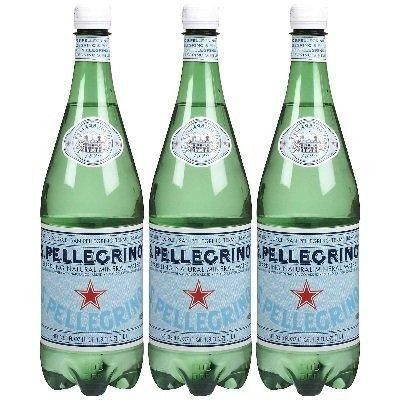 S.Pellegrino Sparkling Water Bottle 1 Liter