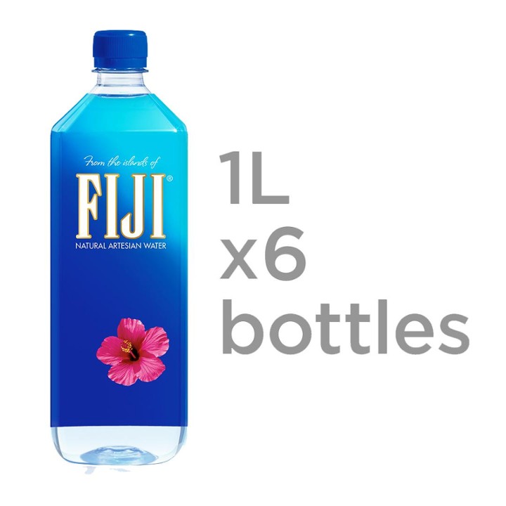 FIJI Natural Artesian Water  33.8 Fl Oz (Pack of 6)