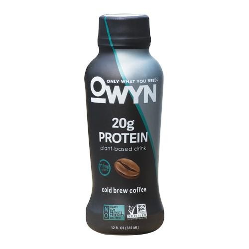 HG2199438 12 Fl Oz Plant Based Protein Shake - Cold Brew Coffee - Case of 12