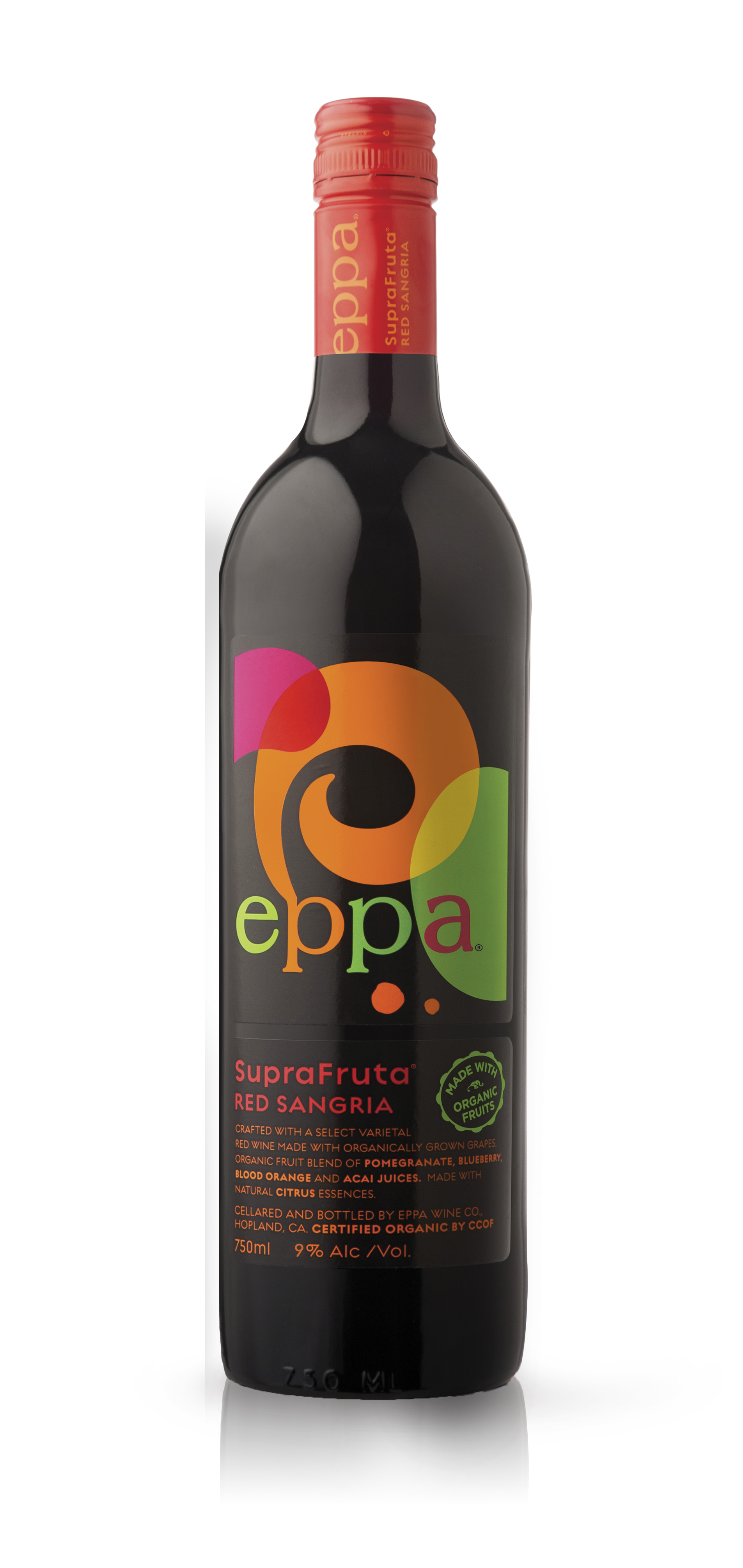 Eppa Suprafruit Red Sangria Blend - Wine from California - 750ml Bottle