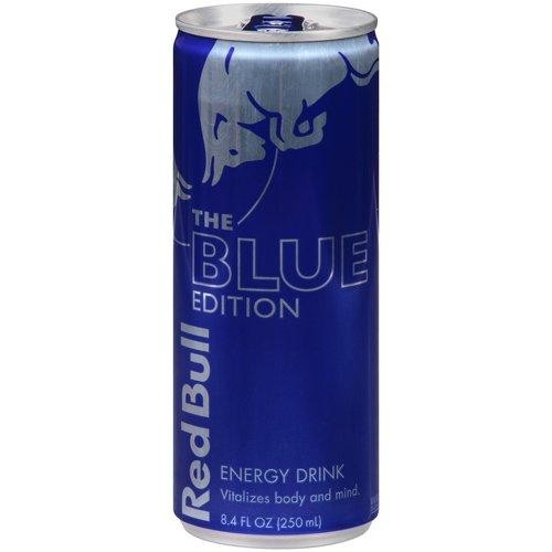 Red Bull Energy Drink, the Blue Edition Blueberry - 8.4 Oz
