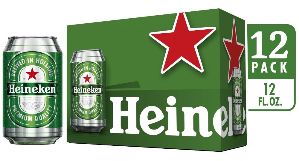 Heineken Original Lager Beer - 12.0 Fl Oz X 12 Pack