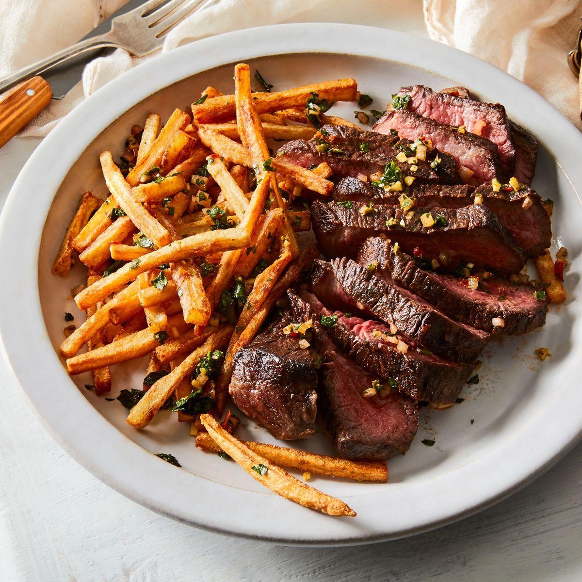 Prime New York Steak and Frites For Two