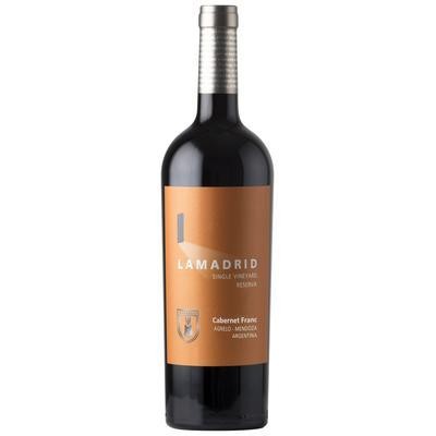Lamadrid Single Vineyard Cabernet Franc Reserva 2018 Red Wine - South America