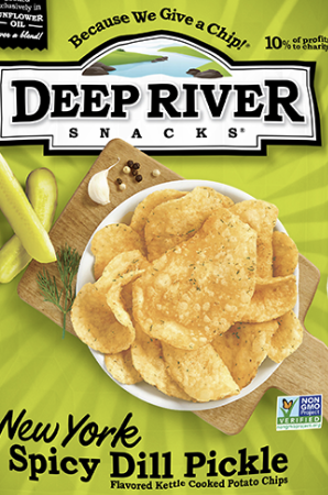 Deep River Chips - Spicy Dill Pickle 2oz