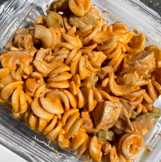 Buffalo Chicken Pasta Salad