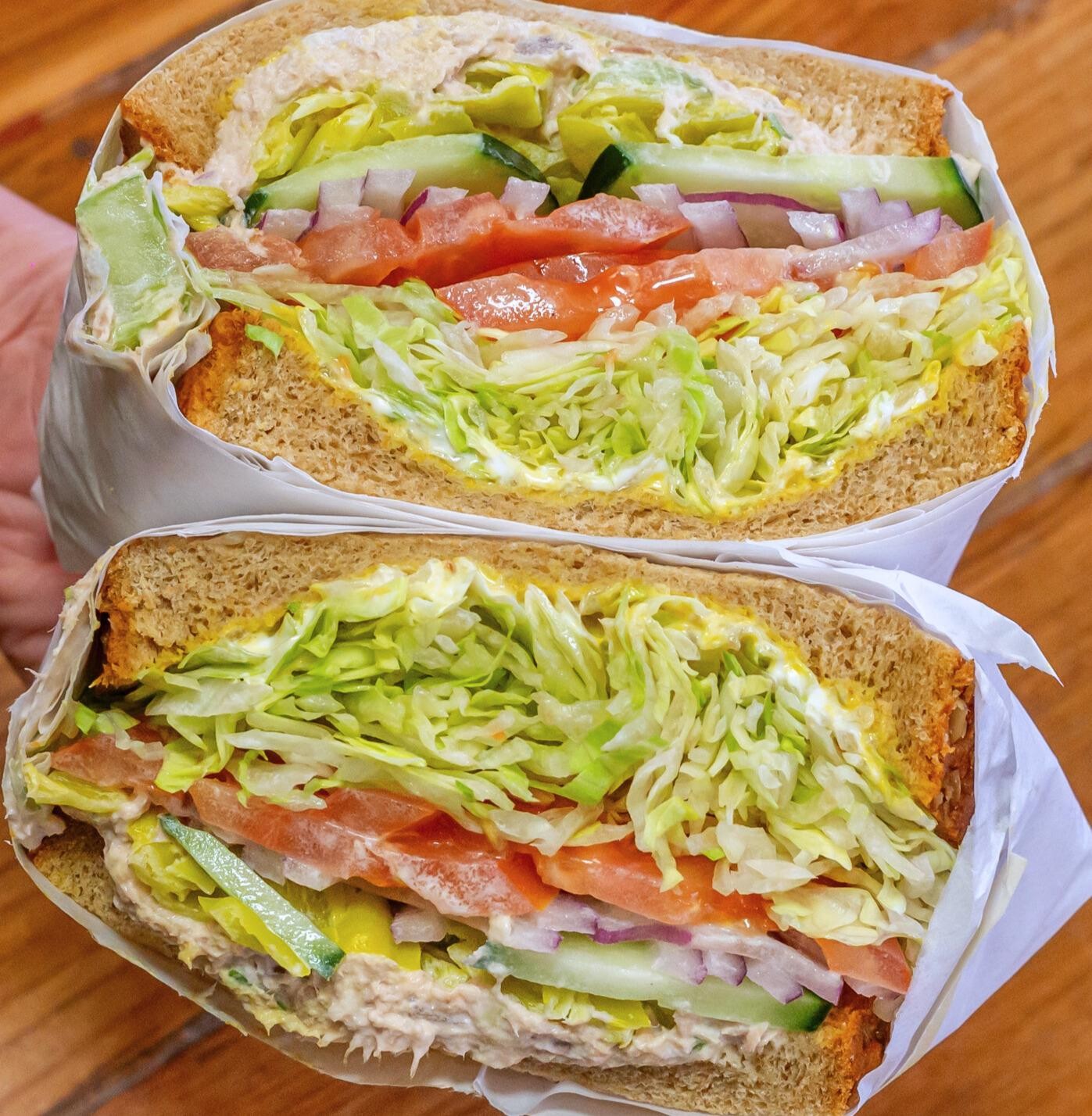 -Deluxe Tuna-Salad Sandwich-