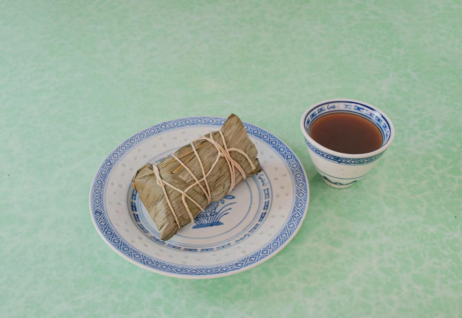 Sticky Rice Dumpling 上海肉粽 (1)