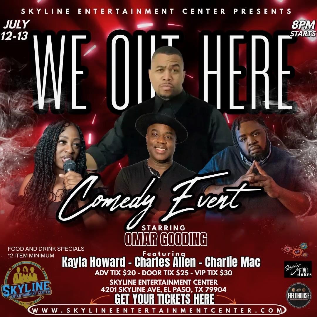 We Out Here Comedy Event (July 13, 2024) -- VIP