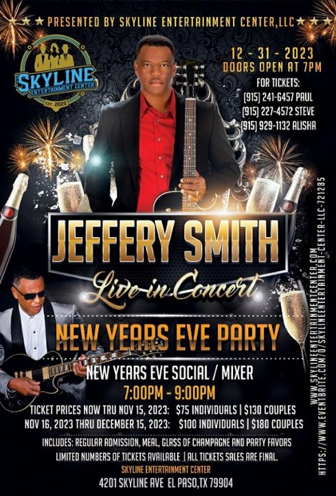 Reserve Table -- New Years Eve Live Concert