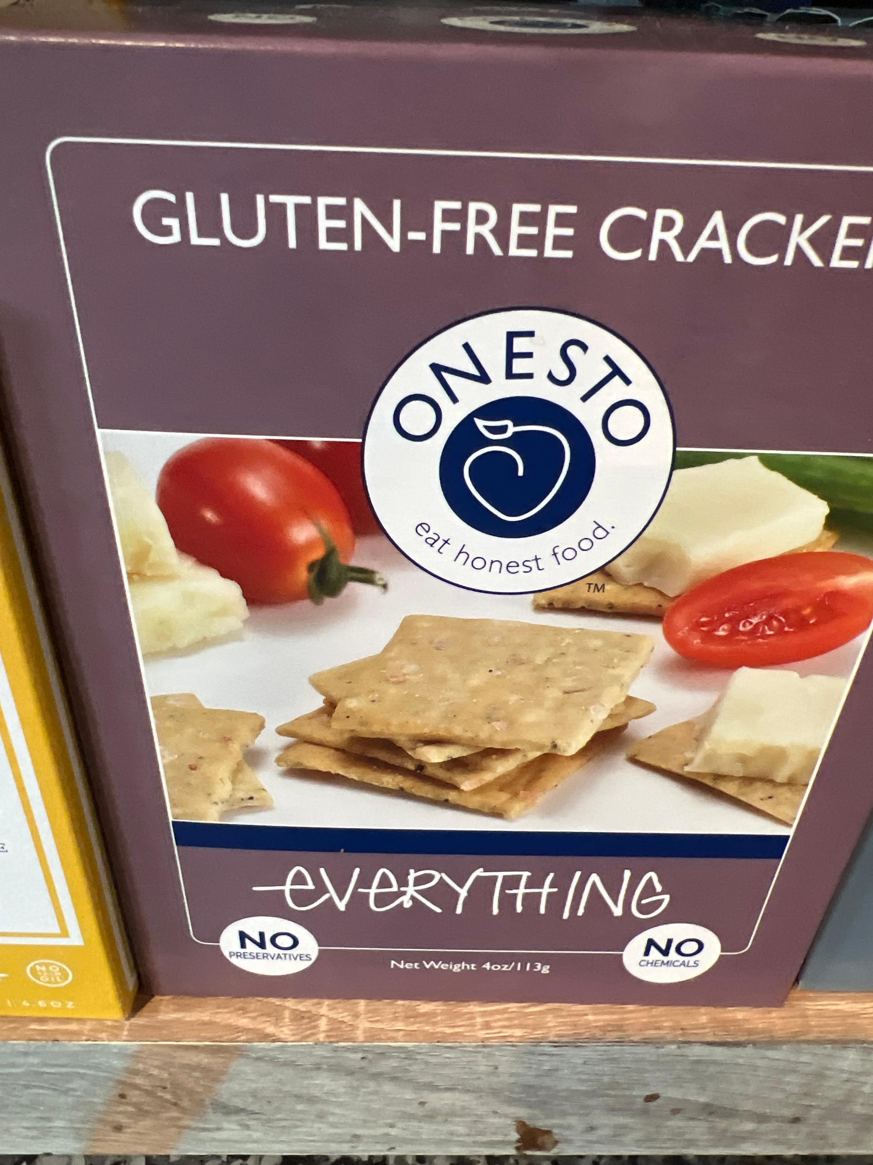 G-FREE CRACKERS EVERYTHING