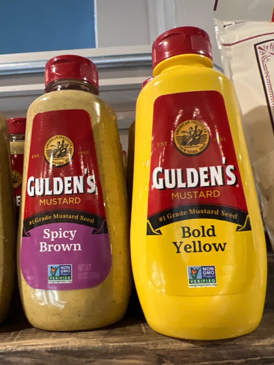 GULDEN'S BOLD YELLOW MUSTARD